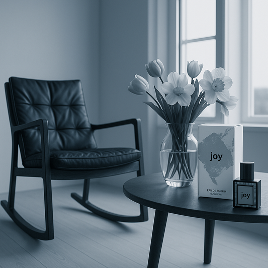 Joy Eau de Parfum 30ml – Unisex Floral Woody Perfume with Bergamot, Whiskey & Amber
